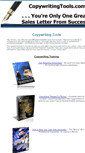 Mobile Screenshot of copywritingtools.com